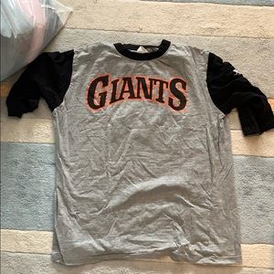 giants throwback t shirt jersey